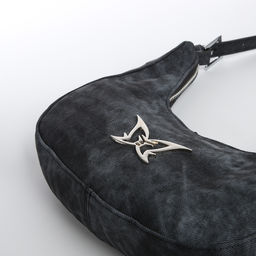 Сумка женская, багет, на молнии, цвет серый - Simaland фото 4