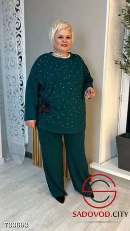 Женский брючный костюм двойка