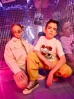 Футболка оверсайз Тофу с принтом 7+ - Bungly фото 6