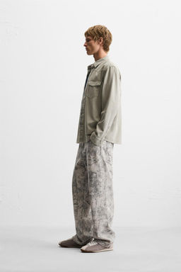 WESTERN DENIM SHIRT WITH POCKETS - Zara фото 21