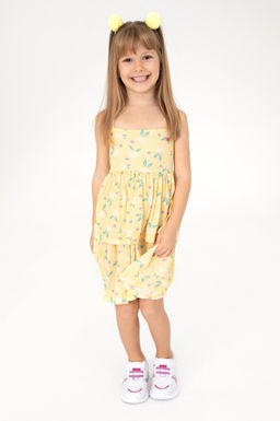 K_z _ocuk Sar_ _rme Elbise Sepette S_rpriz _ndirim