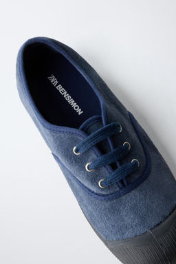 LEATHER PLIMSOLLS BENSIMON ® X ZARA  фото 7