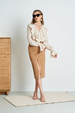 Юбка из замши 6020 Новый год