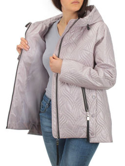 M8287 LILAC Куртка демисезонная женская (100 гр. синтепон) Maria - Фабричный китай фото 7