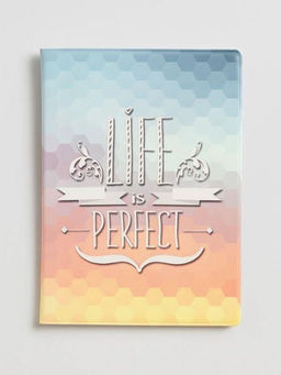 ОБЛОЖКА ДЛЯ ПАСПОРТА LIFE IS PERFECT, плотность 600 мкм