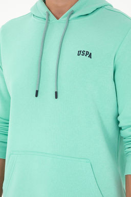 Мужской мятный базовый свитшот - U.s. polo assn фото 7