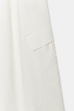 PANTAL?N CULOTTE BOLSILLOS / Crudo - Zara фото 8