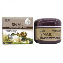 Крем для лица с экстрактом муцина улитки – Ample intensive cream snail, 100гр