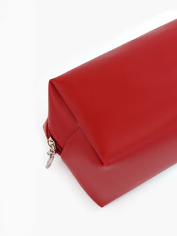 Косметичка дор Одноцвет 19*7,5*8,5, отд на молнии, бордовый