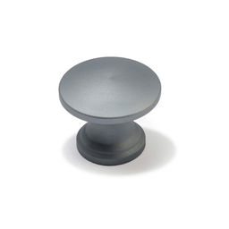 Ручка-кнопка CAPPIO RK148, d=24 мм, цвет графит, 8 шт.