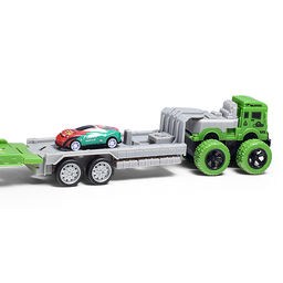 Машина "Перевозчик" ( цвет зеленый) в пакете