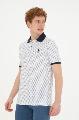 Мужская футболка бежевого меланжа - U.s. polo assn фото 3