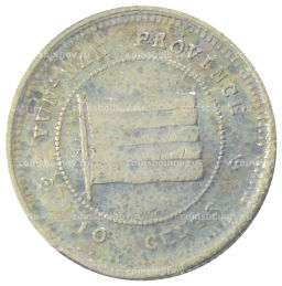 Монета 10 центов 1923 года Китай  провинция Юньнань