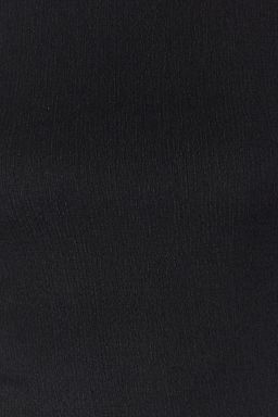 TRENDYOLMILLA Siyah Fitted/Vucuda Oturan Bisiklet Yaka Burumcuk/Dokulu Orme Atlet TWOSS22AL00075  фото 5