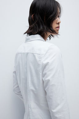 Camisa Oxford entallada - H&m фото 5