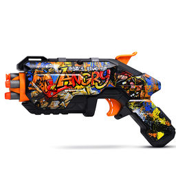 Бластер "Графити" с мягкими пулями, в коробке