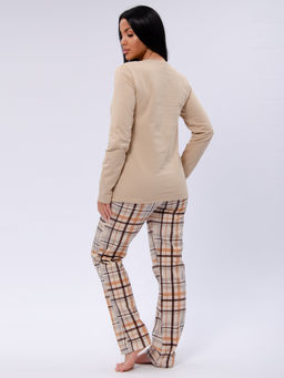 Пижама Ладушка, футер начёс - Малина фото 7