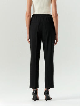 Брюки зауженного кроя с защипами, D333/monk - Emka фото 4