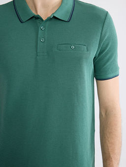Polo Yaka Erkek Dokulu Ti??rt