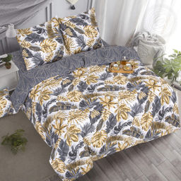 Постельное белье Тропикано (поплин DE LUXE) 2,0 сп./Пододеяльник: 1 шт. - 215*175; Простыня: 1 шт. - 215*200; Наволочка: 2 шт. - 70*70; DE LUXE