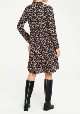 Платье, черно-пестрое - Linea tesini фото 4