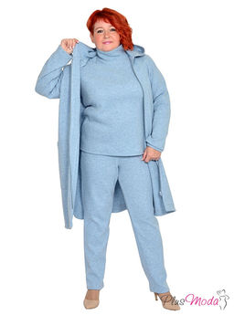 Жакет-куртка Модель №1863 размеры 44-84 - Plusmoda фото 34