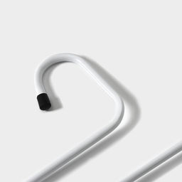 Цена за 2 шт. Вешалка для брюк и юбок «Змейка», 33×34 см, МИКС