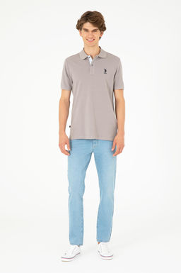 Мужская темно-серая базовая футболка Неожиданная скидка в корзине - U.s. polo assn фото 4