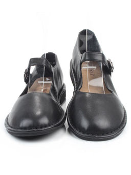 06-DLG27-1 BLACK Туфли женские (натуральная кожа)
