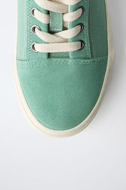 BAMBA CORDONES / Verde - Zara фото 4