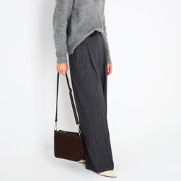 Сумка кросс-боди на молнии, цвет коричневый - Simaland фото 2