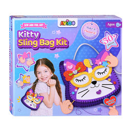 Набор творческая мастерская "Сумочка-кошечка" в коробке