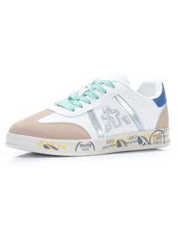 05-6015-8 WHITE Кроссовки женские (искусственные материалы) - No name фото 6