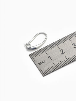 Швензы-крючки СМ-1111-1, (набор 5 пар), цвет серебро