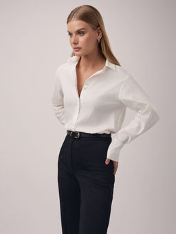 CONTE LBL 2825 Блузка женская off-white - Conte elegant фото 13