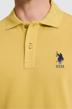 Erkek Slim Fit Polo Yaka Ye_il Basic Ti__rt - U.s. polo assn фото 6
