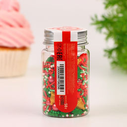 Посыпка кондитерская Новогодний микс №1, 50 г - Кондимир фото 7