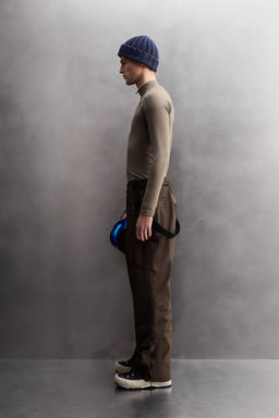 COMPRESSION QUARTER-ZIP SKI T-SHIRT - Zara фото 4