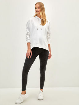 Beli Lastikli D?z Hamile Tayt