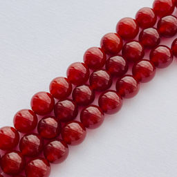 Бусины для украшений из Сердолика (38 бусин)