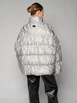 Куртка женская 12411-22047 silver - Eleganzza фото 3