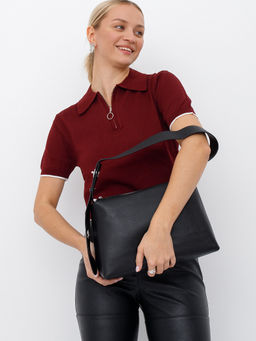 Сумка 8017-2S black Velina Fabbiano-Safena