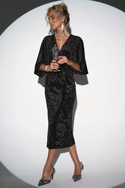 Платье Нимфа (чёрный) - Эльза фото 19