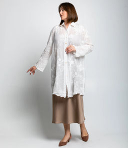 Рубашка #КТ702 (4), белый - Dommod фото 2