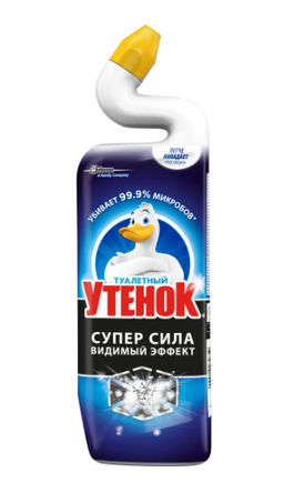 ТУАЛЕТНЫЙ УТЕНОК 500мл Видимый эффект