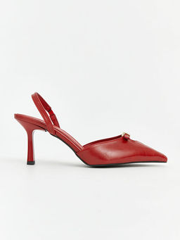 Туфли женские на каблуке остроносые