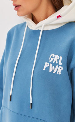 Худи P322-056-1 pale blue - Primm фото 2