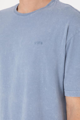 Erkek Comfort Fit Bisiklet Yaka Mavi Y_kamal_ Ti__rt Sepette S_rpriz _ndirim - U.s. polo assn фото 7