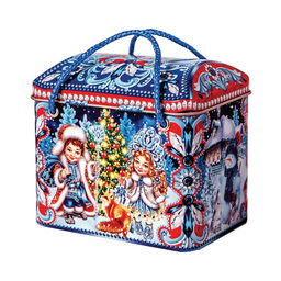 Детский сладкий новогодний подарок Самоцветы - Рубин фото 2