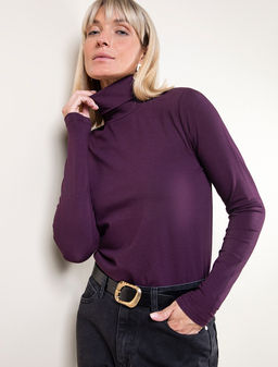 VILATTE / Водолазка из премиального хлопка с эластаном